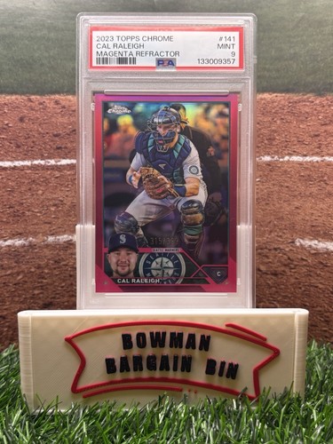 2023 Topps Chrome - Cal Raleigh #141 Magenta Refractor /399 for sale ...
