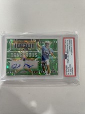 2023 Leaf Metal - Armed and Dangerous Drake Maye AD-DM1 Green Crystals /3 AU/ RC