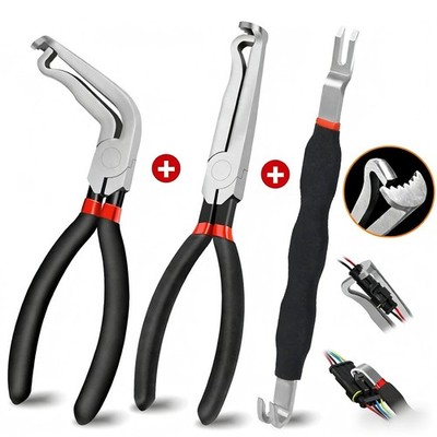 3teilig KFZ Trennzangen-Set für Elektrische Stecker Electrical Disconnect Pliers