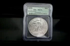 2002 $1 AMERICAN SILVER EAGLE ICG MS70 GREEN LABEL~Perfect!