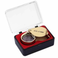 10X - 30x Jewelers Loupe Magnifier Jewelry Coin Loop Magnifying Glass Eye Pocket