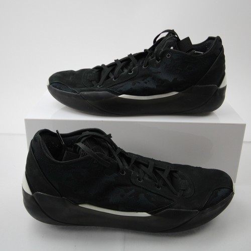  Air Jordan Basketball Shoe Men's Black Used 16