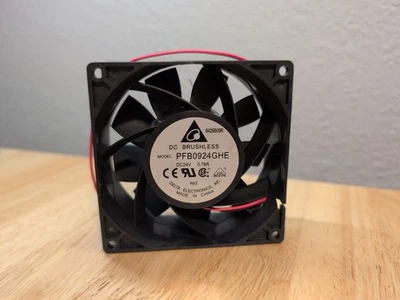 Delta Electronics Brushless New For ABB Drives PFB0924GHE DC24V 0.76A 2-Wire