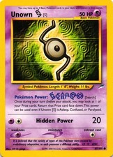 UNOWN [S] 87/105 NEO DESTINY COMMON LIGHTLY PLAYED POKEMON TCG on eBay