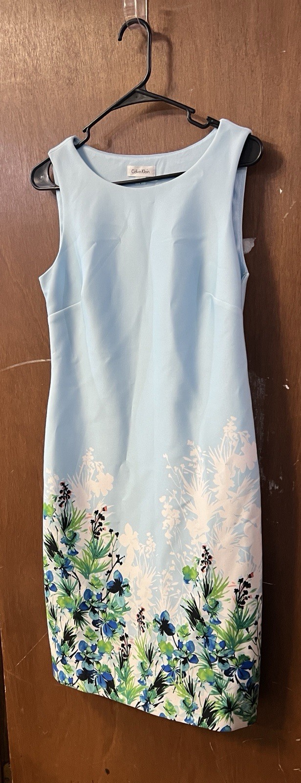 Calvin Klein Elegant Floral Dress Design Size 8 Women's