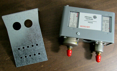 Johnson Controls P70LB-6C Dual Pressure Control SPST Johnson Controls P70LB-6C Dual Pressure Control SPST