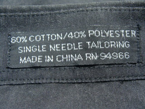 Adolfo Men's Casual Shirt Black Mix Cotton Longue Sleeves 16 1/2 32-33 - Picture 19 of 20