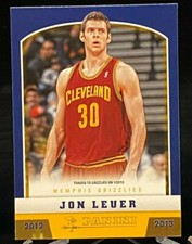 2012-13 Panini Basketball Gold Knight #255 Rookie Jon Leuer Memphis Grizzlies