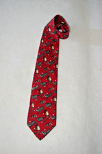 Robert Talbott Hand Sewn USA Silk Tie Tennis Red