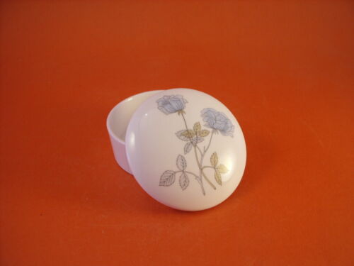 WEDGWOOD SCATOLA PORTA BOMBONS COLLEZIONE ICE ROSE - Picture 1 of 4