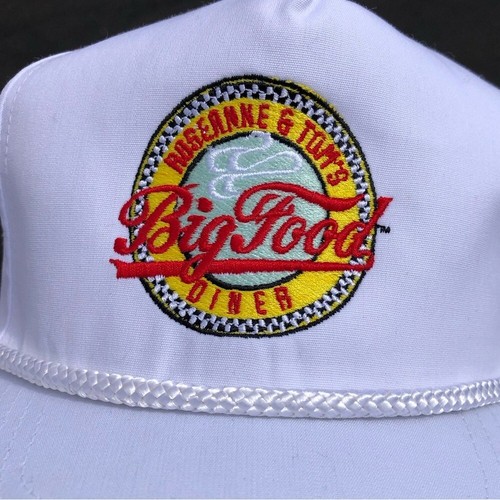 Vtg Roseanne & Tom’s Big Food Diner (Roseanne Barr/Tom Arnold NEW Snapback Hat - Picture 3 of 9