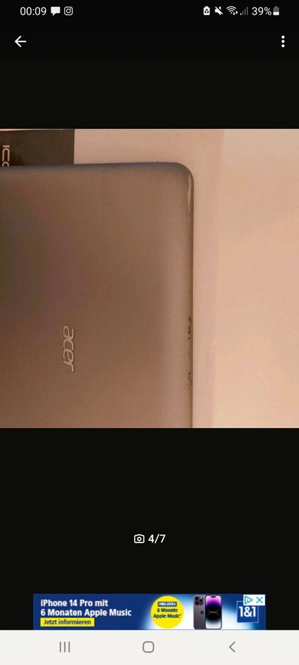 acer iconia tab - Bild 4 von 4