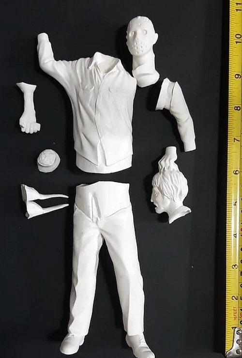 10"JASON VOORHEES Friday the 13 th Horror Classic Movies Vinyl Model Kit 1/8 - Image 2 of 2