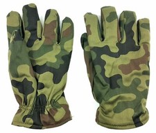 Original Military Winter Gloves Polish Army Woodland Camouflage wz93 Pantera L