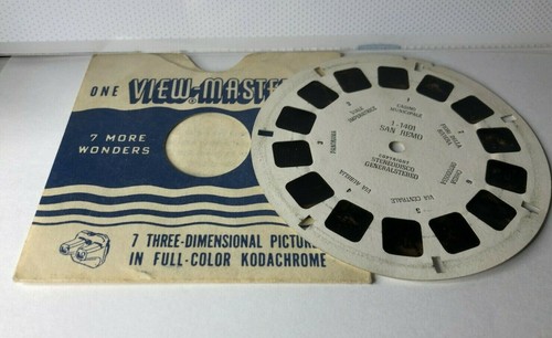Vintage Viewmaster Slide Reel 1-1401 San Remo Italy 7 views - Picture 2 of 3