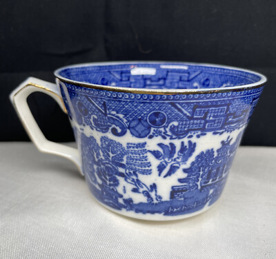 Vintage Willow Victoria Porcelain Fenton England Cup