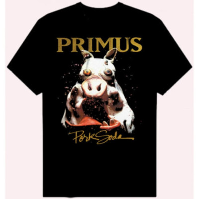Primus Band Pork Soda Unisex Cotton T Shirt Size S-5XL