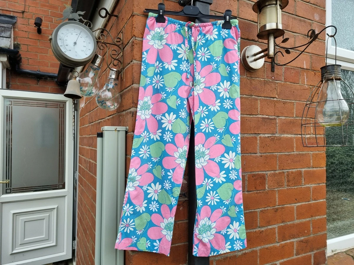 Boden Size 10 Floral Cotton 7 8 Sleepwear Bottoms ST eBay