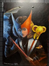 Revised: Original Art Cardcaptor Sakura/Scarlet Witch Painting Shane Rodriguez