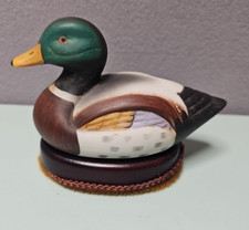Duck shoe polish buffer Decorative Ceramic Buffer Vintage Mallard
