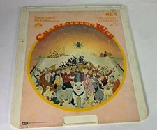 Vintage RCA Charlotte's Web CED Selectavision Videodisc CM11E V105073