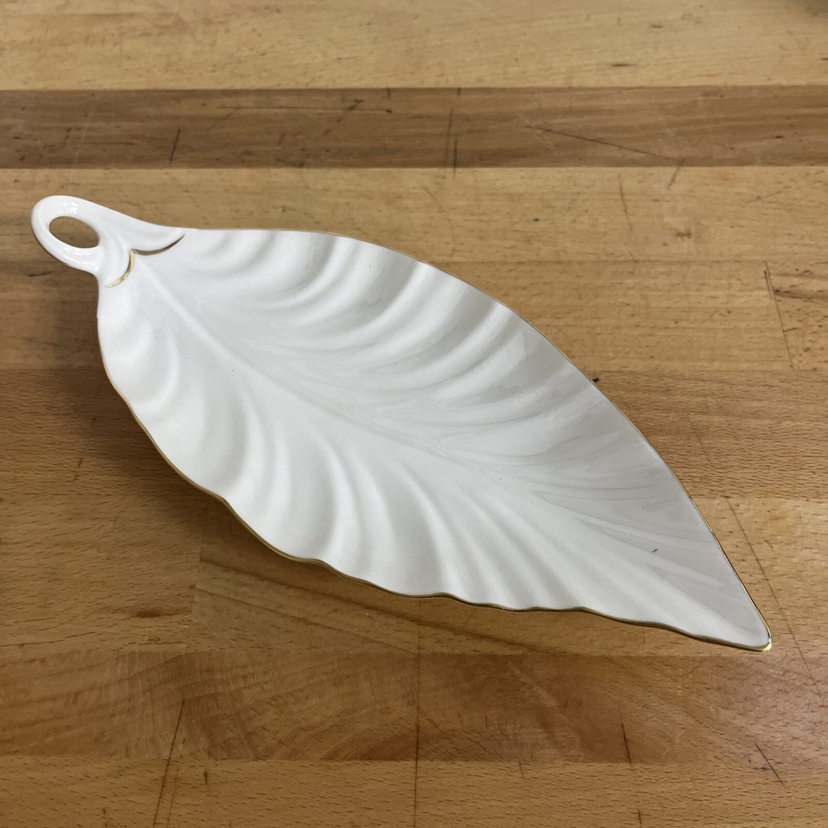 Vintage Lenox Leaf Candy Dish 10