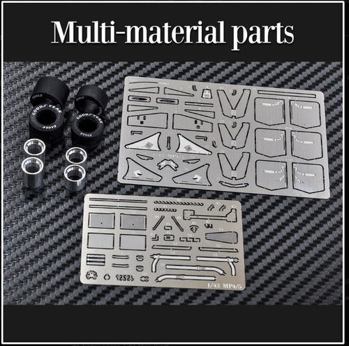 Modelo Fábrica Hiro 1/43 McLaren MP4/5 Kit Multimaterial A.Sena K808 - Ver.A - Imagen 7 de 10