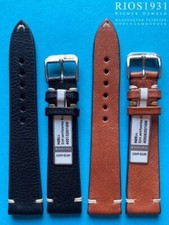 Vintage Inzell Bio Cuir 18 19 20 22Mm Bracelets De Montre Biologiques