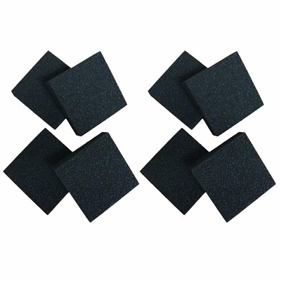 8 x Compatible Carbon Foam Filter Pads Suitable For Juwel Jumbo / BioFlow 8.0