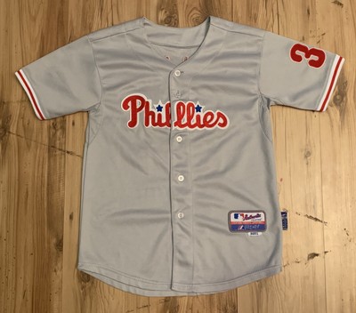 grey phillies jersey
