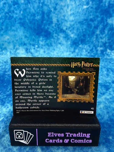 Harry Potter and the Chamber of Secrets SINGLE Non-Sport Trading by Artbox 2006 - Picture 92 of 182