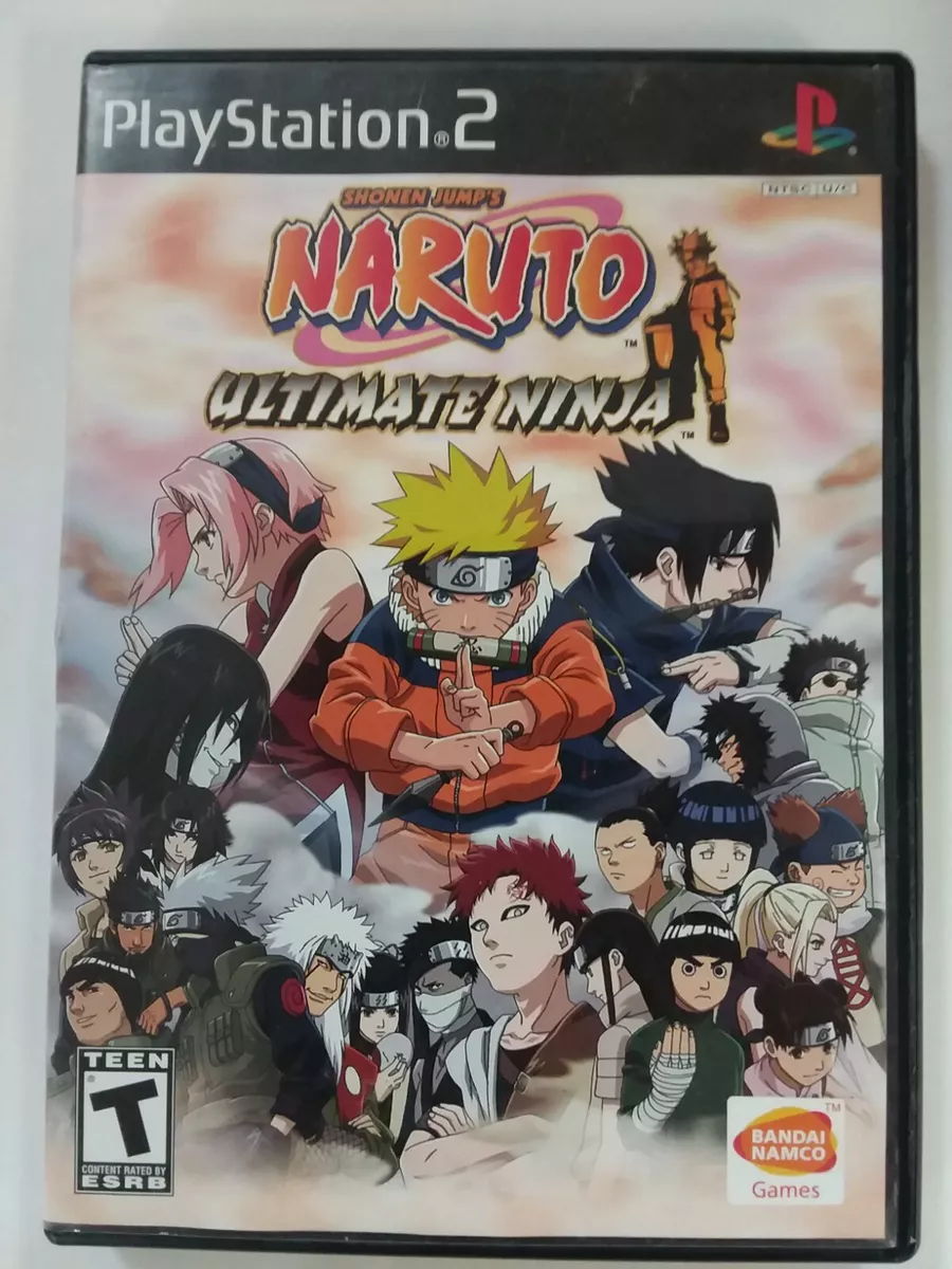 Jump Naruto games (Sony Playstation 2) PS2 TESTED