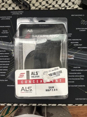 Safariland 6378 ALS Belt Holster - Black  S&W M&P