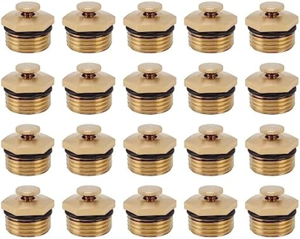 Buachois 20 Pezzi Ugelli Nebulizzazione Regolabili in Ottone Professionali