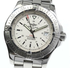 Breitling Colt A17380 Fecha Reloj Automático para hombres esfera de color  beige _ 591887 | eBay