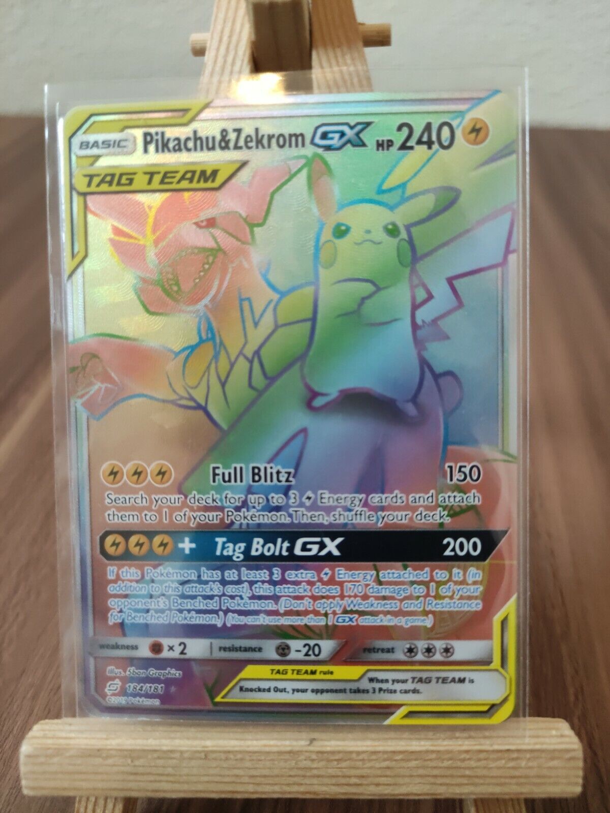 Card Pokemon Pikachu E Zekrom Gx Aliados