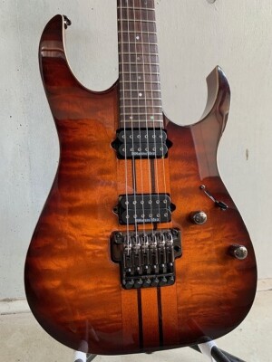 Electric Guitar Ibanez Prestige RGT320Q RBB Made in Japan S Electric Guitar Ibanez Prestige RGT320Q RBB Made in Japan S