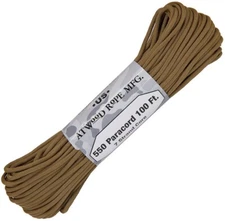 Atwood Rope MFG Parachute Cord Coyote Lightweight & Strong Construction 1225H