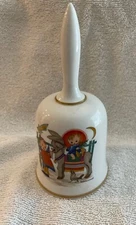 LIMITED EDTION SCHMID BROS. 1976 CHRISTMAS BELL INSPIRED BY BERTA HUMMEL