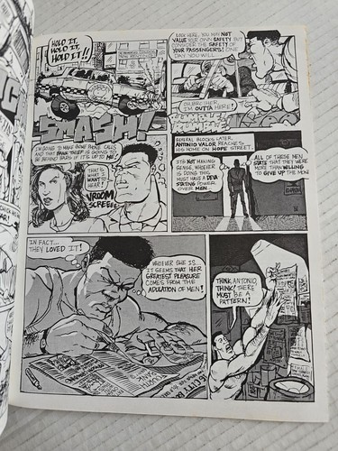 1990 Big City Comics Brother Man Dictator of Discipline Issue No.1 Paperback - Picture 6 of 9