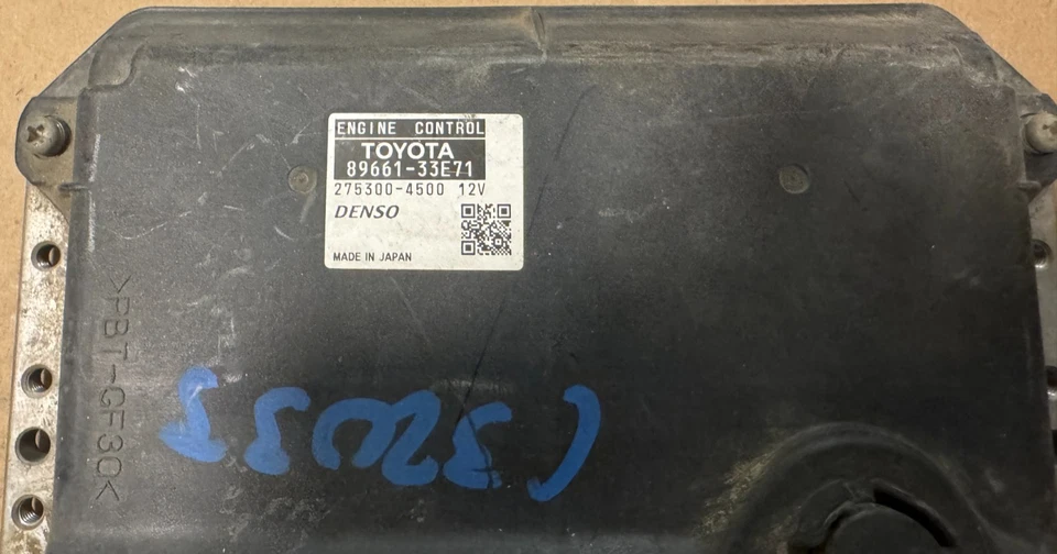 2007-2010 LEXUS ES350 Controle de Motor de Computador ECU ECM EBX Módulo 89661-33E71 - Imagem 2 de 3