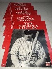 Vintage Time Life Books - This Fabulous Century Set 1920 - 1970 Babe Ruth, Elvis