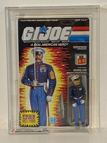 Hasbro GI Joe ARAH  Gung-Ho Marine Dress Uniform - CAS Graded 85 (C80/B85/F85)