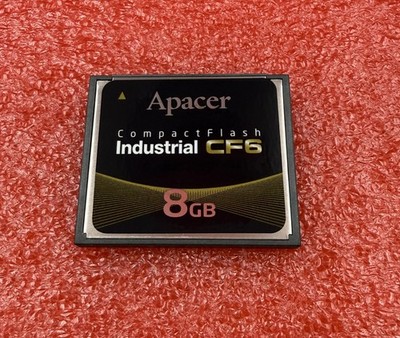 Apacer Industrial Grade CF6 8GB CF card, AP-CF008GRANS-NRC NEW! Factory packaged