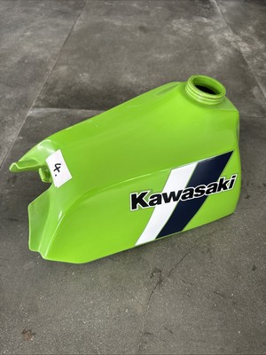 Kawasaki 1981 1982 KX80 KDX80 OEM Used Fuel Tank / Gas Tank
