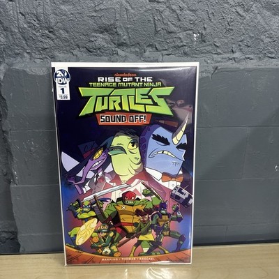 Rise of the Teenage Mutant Ninja Turtles Sound Off! by Manning, Issue 1
