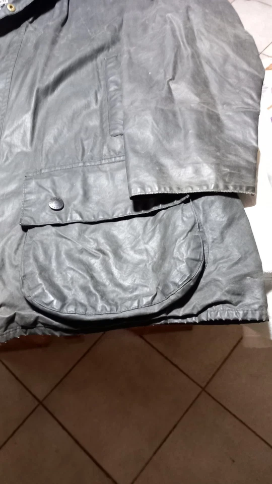 VENDO N 2 GIACCHE BARBOUR BEAUFORT COLORE BLU IN BUONE CONDIZIONI. C48/ 122 - Immagine 4 di 4