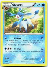 Glaceon 19/111 Rare Furious Fists Pokemon Lightly Played on eBay