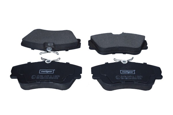 Plaquettes de frein VW T4 09/90 à haute friction pour jantes 15"