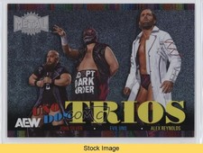 2025 Skybox Metal Universe AEW All Elite Wrestling Dos TRIOS Evil Uno READ 1t19
